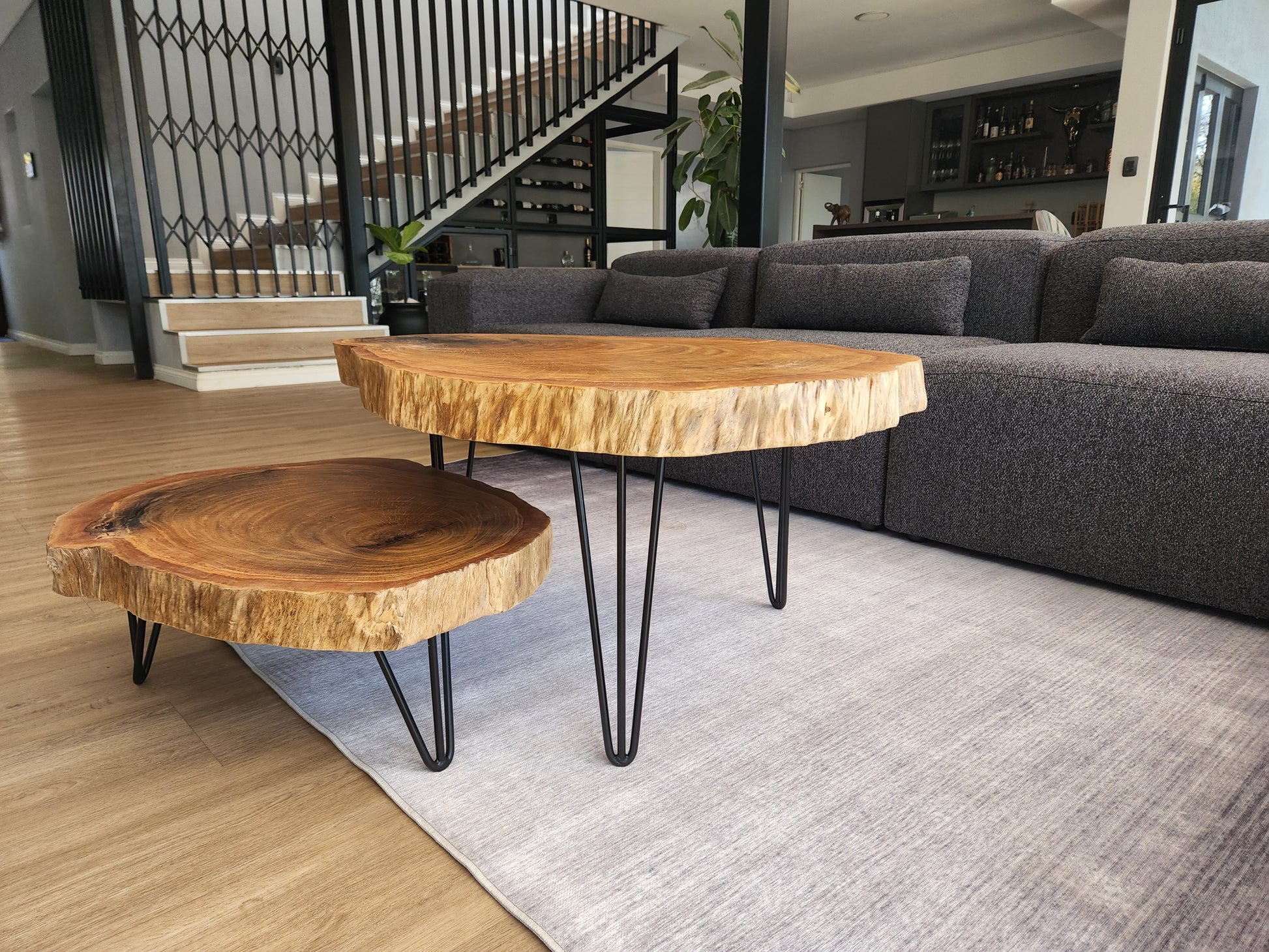 Live Edge Coffee Table Set