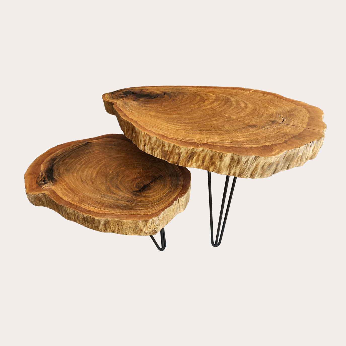 Live Edge Coffee Table Set