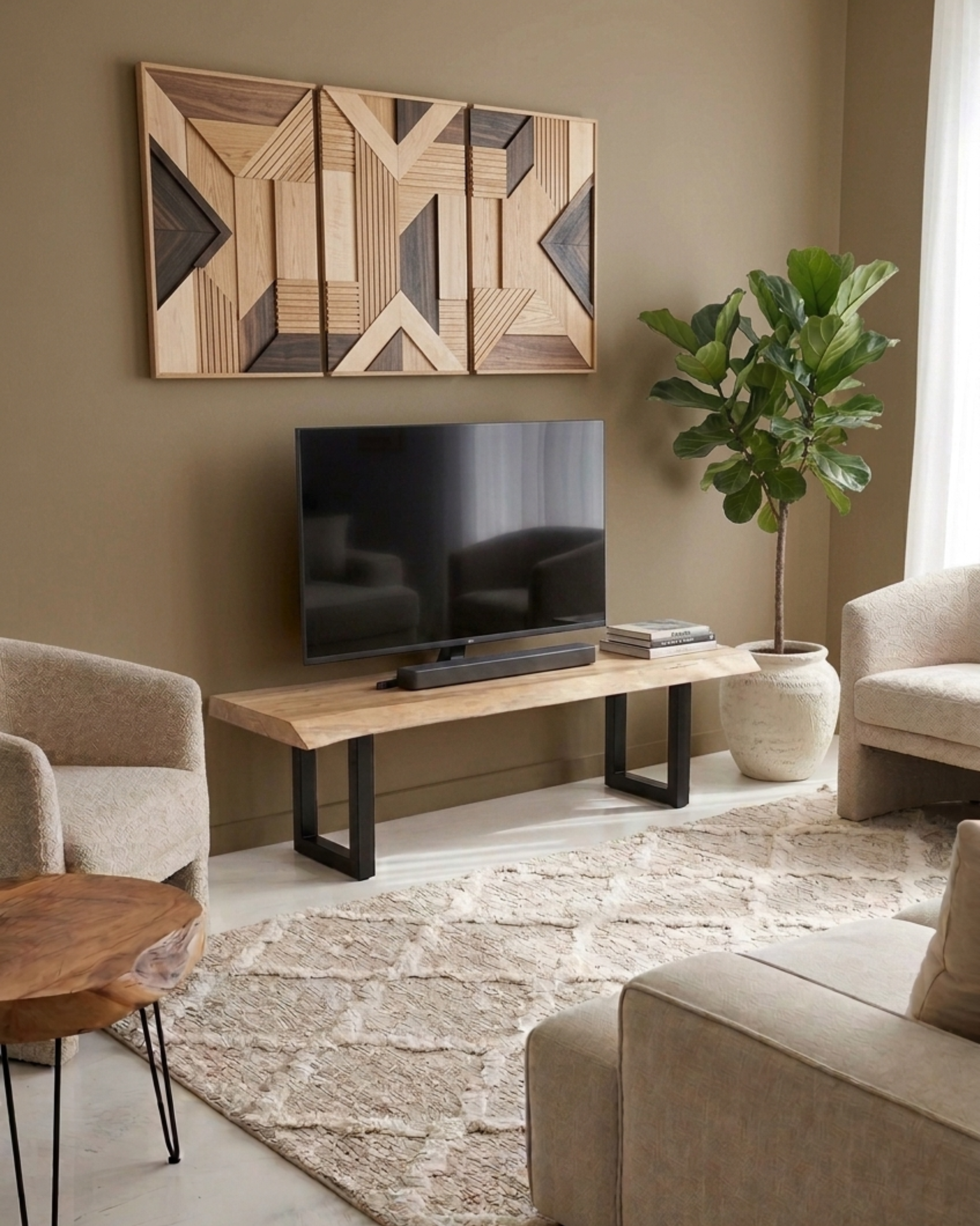 Live Edge TV Stand
