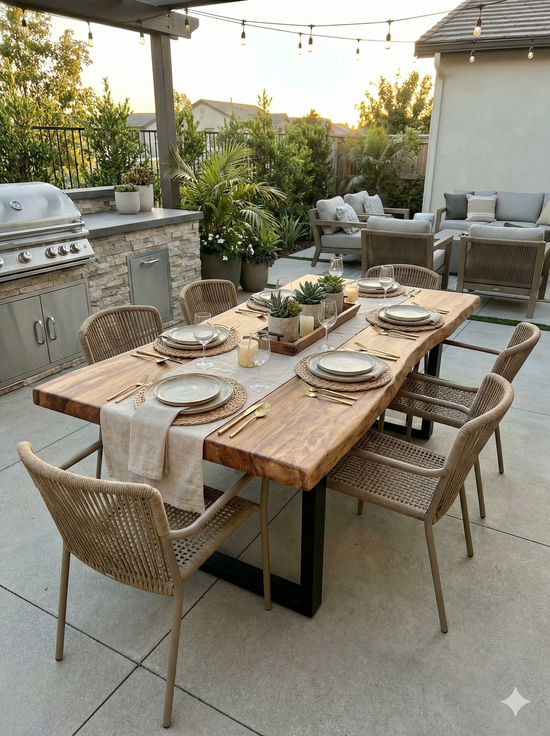 Live Edge Dining Table