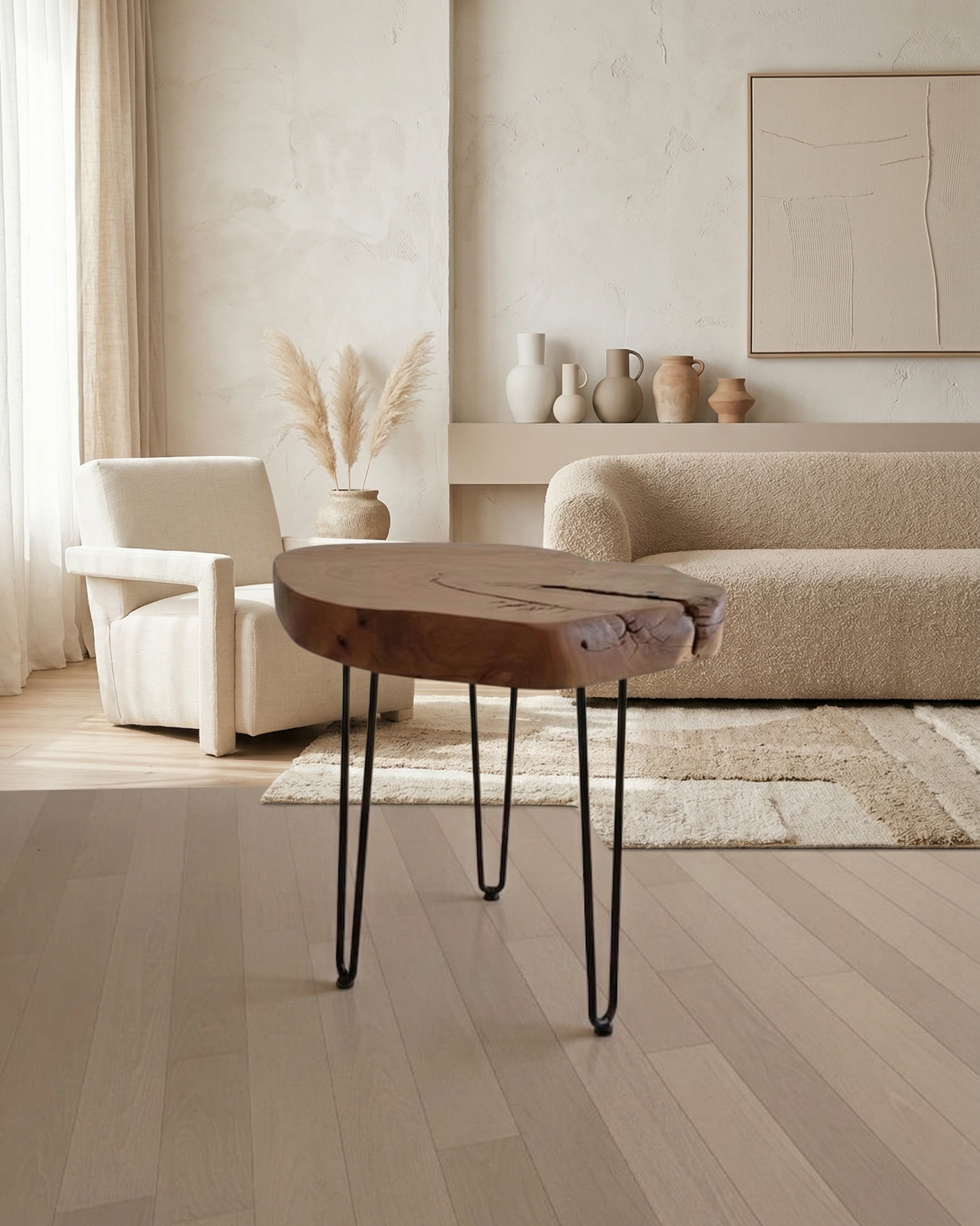 Live Edge Side Table