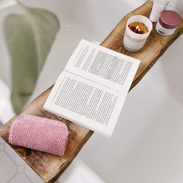 Live Edge Bath Tray
