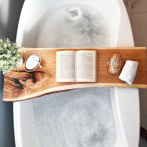 Live Edge Bath Tray