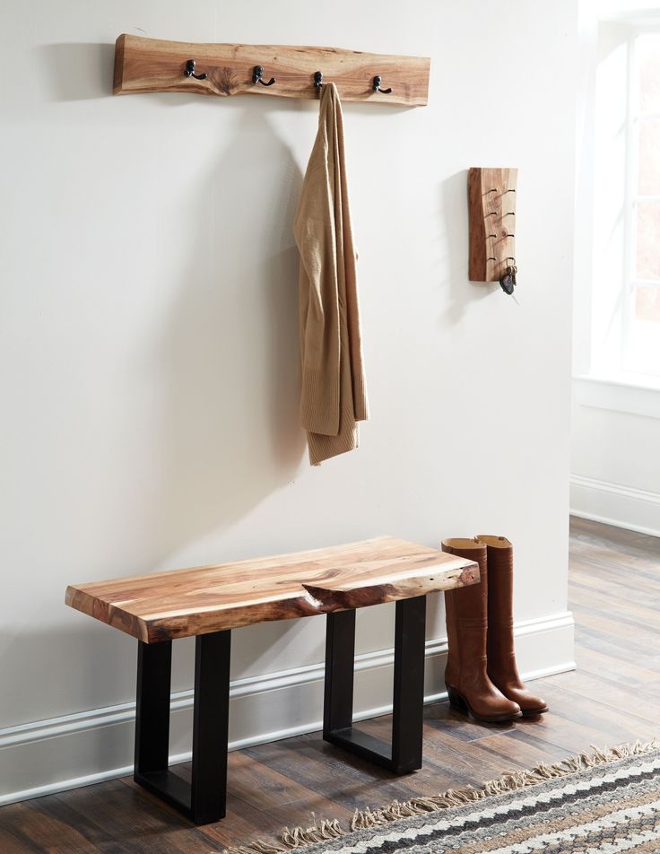 Live Edge Bench