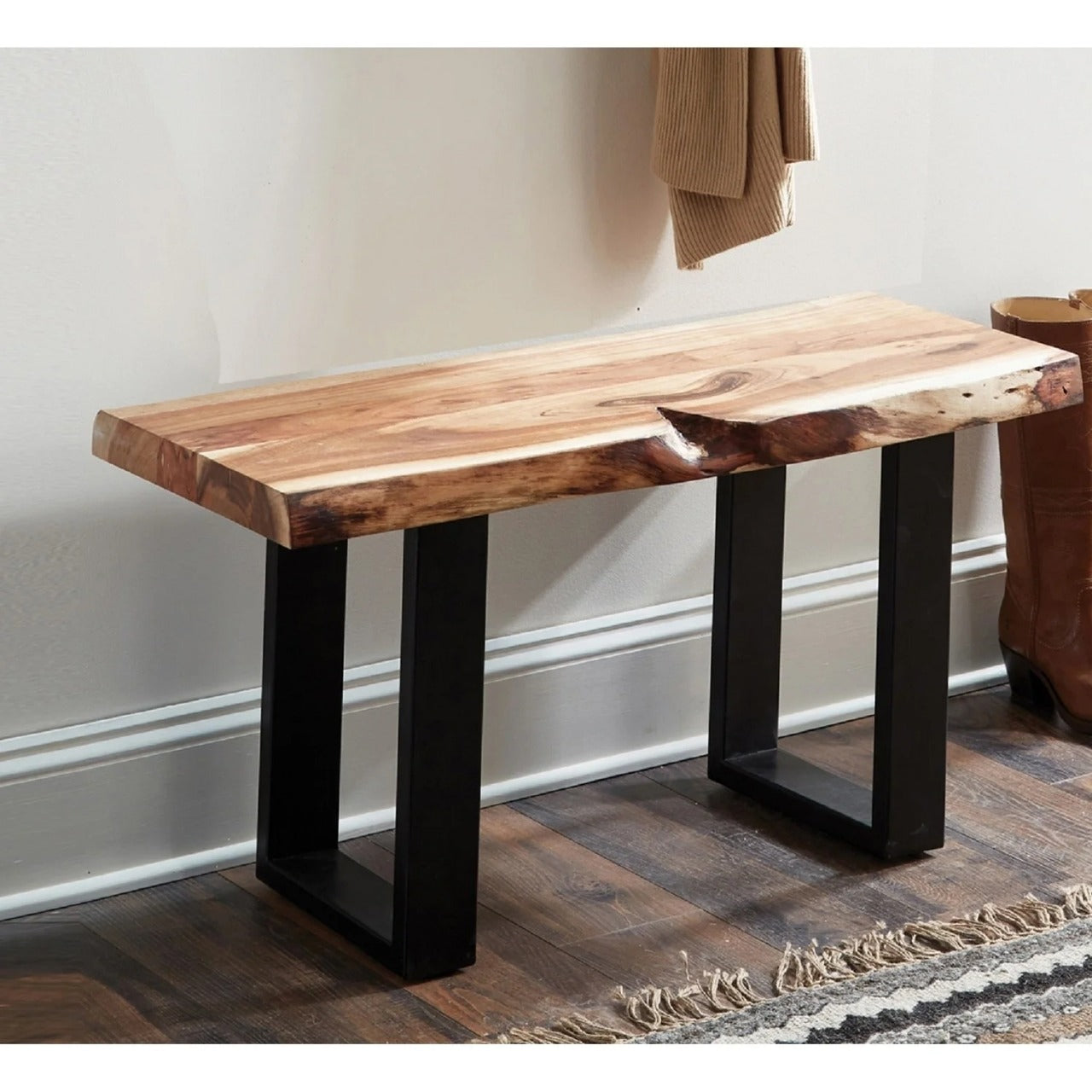 Live Edge Bench