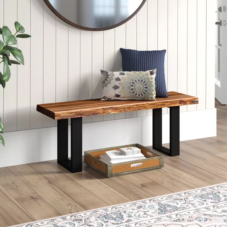 Live Edge Bench