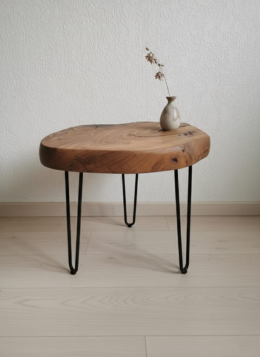 Live Edge Side Table