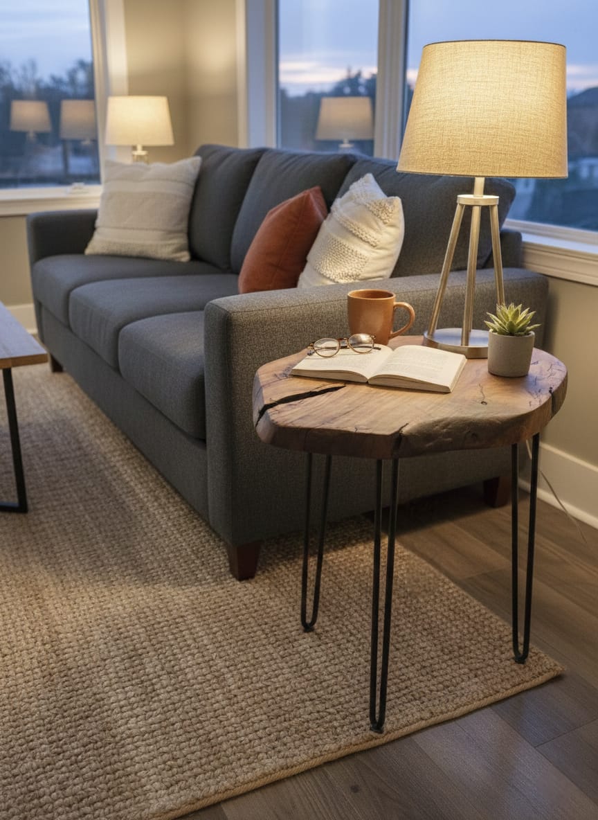 Live Edge Side Table