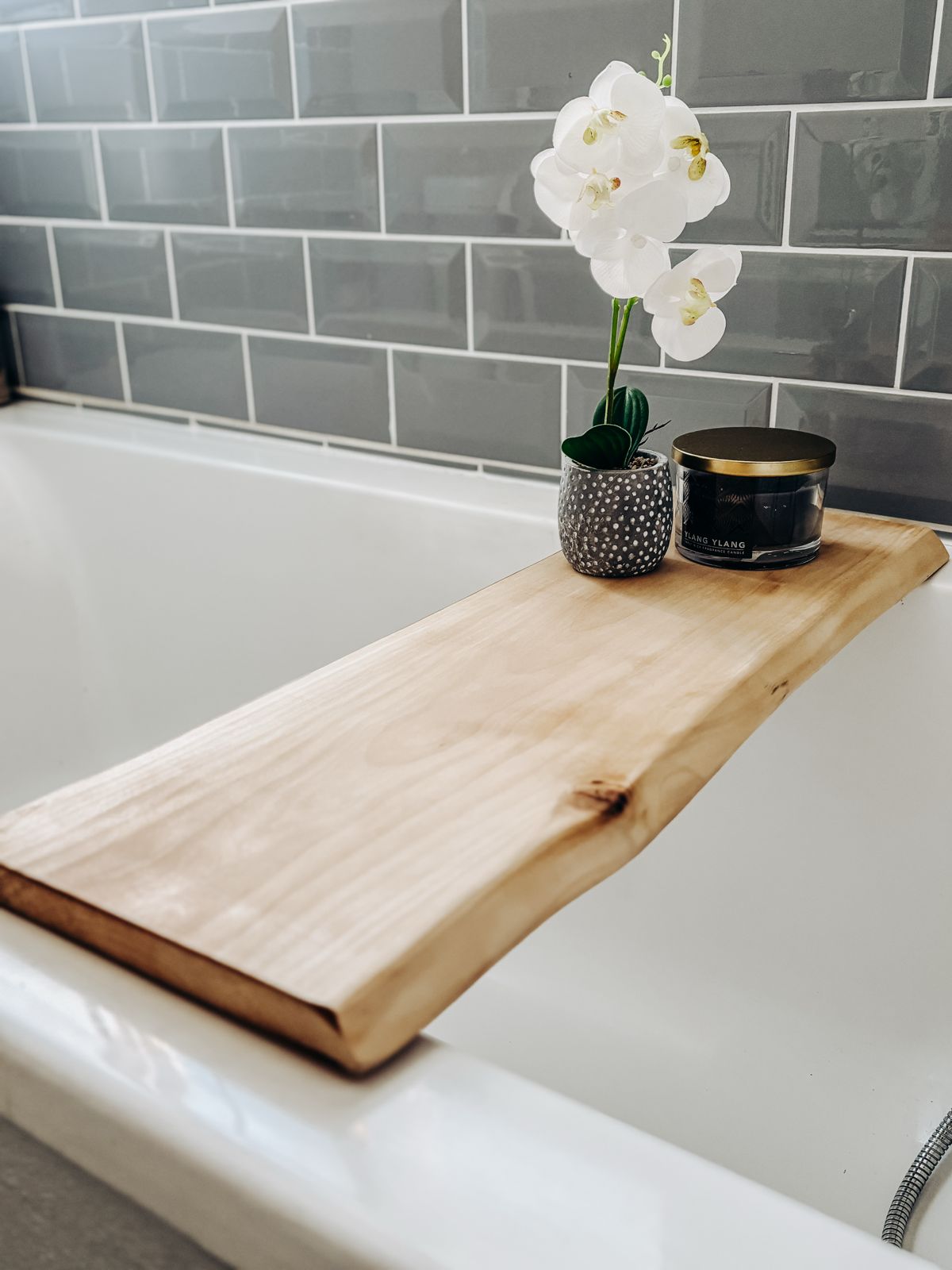 Live Edge Bath Tray