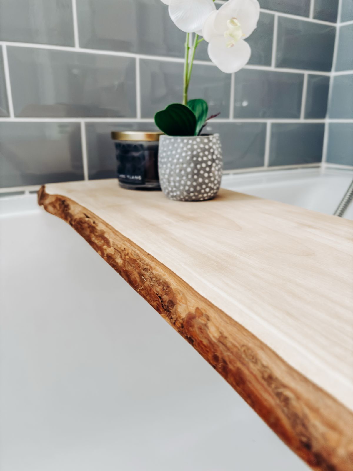 Live Edge Bath Tray